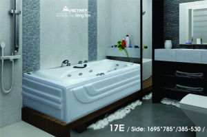 Bồn tắm dài Việt Mỹ Model 17E