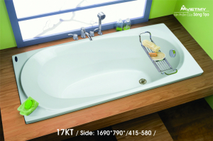 Bồn tắm dài Việt Mỹ Model 17KT