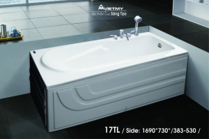 Bồn tắm dài Việt Mỹ Model 17TL