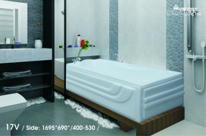 Bồn tắm dài Việt Mỹ Model 17V